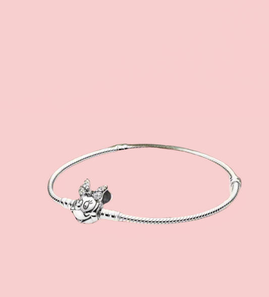 Minnie Mouse Charm Bracelet  19cm